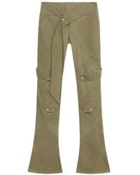 Blumarine - Belted Trousers - Lyst