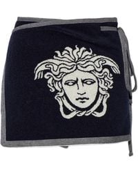 Versace - Jupe De Plage Portefeuille À Motif Medusa Head - Lyst