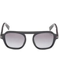 ZEGNA - スクエア眼鏡フレーム - Lyst