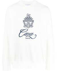 Casablanca - Sweatshirt mit Logo-Print - Lyst