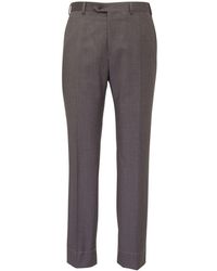 Brioni - Straight-leg Tailored Wool Trousers - Lyst