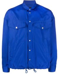 DSquared² - Logo-Print Button-Up Shirt - Lyst