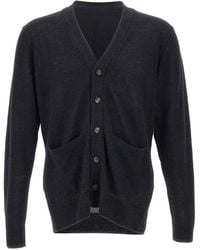 FILIPPO DE LAURENTIIS - V-Neck Button-Up Cardigan - Lyst
