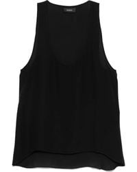 Wardrobe NYC - Silk Tank Top - Lyst