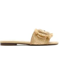 Sam Edelman - Tassel Buckle Sandals - Lyst