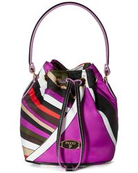 PUCCI - Yummy Bucket Bag - Lyst