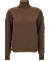 Drumohr - Turtleneck Wool Sweater - Lyst