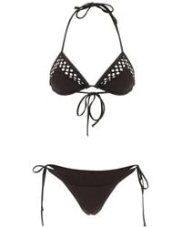 The Attico - Il Primo Bagno Cut-Out Details Bikini - Lyst
