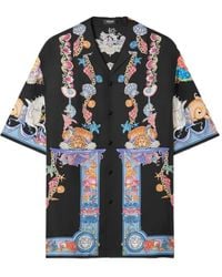 Versace - Coral Theatre Hemd - Lyst