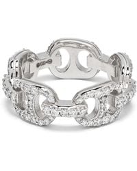 Roses Metals - 14Kt Diamonds Chain-Effect Ring - Lyst