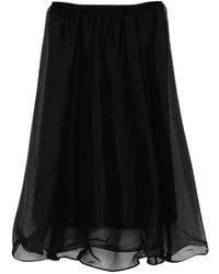 JNBY - Layered Midi Skirt - Lyst