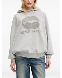 Miss Sixty - Lips Print Hoodie - Lyst