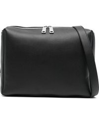 Fendi - Grote Lui Schoudertas Met Palladium Logo En Rits - Lyst