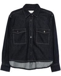 Closed - Organic-Cotton Denim Shirt - Lyst