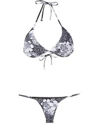 Amir Slama - Bikini Mit Blumen-Print - Lyst