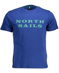 North Sails - Logo-Print T-Shirt - Lyst