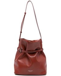 Emporio Armani - Buckle-Detail Tote Bag - Lyst