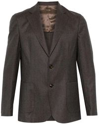Barba Napoli - Virgin Wool Blazer - Lyst
