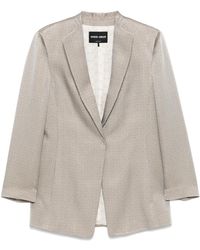 Giorgio Armani - ジャカード ジャケット - Lyst