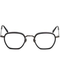 Matsuda - Engraved Geometric-Frame Glasses - Lyst