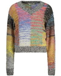Desigual - Pullover Mit V-Ausschnitt - Lyst