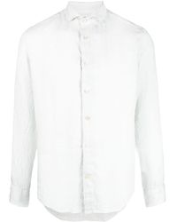 Eleventy - Long-sleeve Linen Shirt - Lyst
