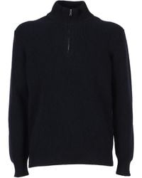 Ballantyne - Pull À Col Zippé - Lyst