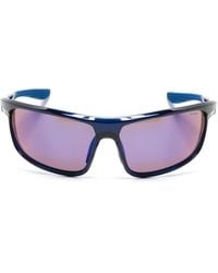 Nike - Windtrack Run E Rectangle-Frame Sunglasses - Lyst