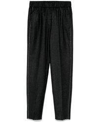 Peserico - Hose Mit Lurex-Detail - Lyst