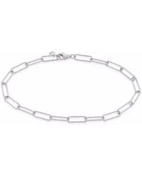 Monica Vinader - Alta Textured Chain Bracelet - Lyst