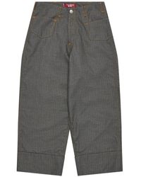 Junya Watanabe - Pinstripe-Pattern Trousers - Lyst