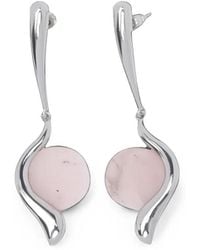 Panconesi - Aura Stone-Embellished Drop Earrings - Lyst