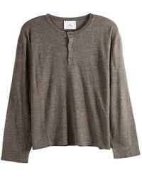 The Elder Statesman - Camiseta Lenny Con Solapa Con Botones - Lyst