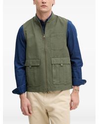 Benetton - Multi-Pocket Gilet - Lyst