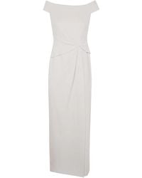 Ralph Lauren - Short Sleeves Mini Gown - Lyst