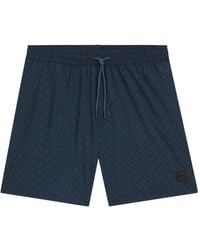 BOSS - ドローストリング トランクス水着 - Lyst