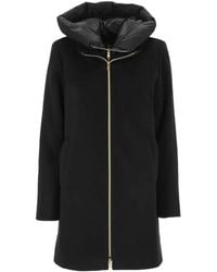 Emme - Quilted-Hood Zip-Up Jacket - Lyst