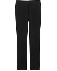 Saint Laurent - Concealed-Fastening Trousers - Lyst