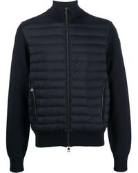Moncler - Padded Contrast-sleeve Jacket - Lyst