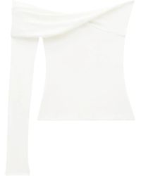 Courreges - Haut En Jersey À Détail Torsadé - Lyst