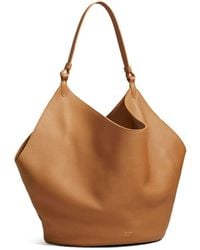 KHAITE - Lotus Medium Leather Handbag - Lyst