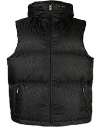 Gcds - Logo-Monogrammed Hodded Gilet - Lyst