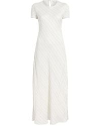 Proenza Schouler - Joss Stripe Woven Maxi Dress - Lyst