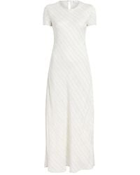 Proenza Schouler - Joss Stripe Woven Maxi Dress - Lyst