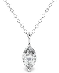 Diamond Essentials - Lab-Grown Diamond Solitaire Necklace - Lyst