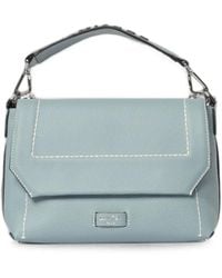 Lancel - Medium Ninon Soft Grained Leather Shoulder Bag - Lyst