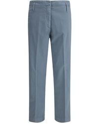 Cruna - Button-Fly Cotton Trousers - Lyst