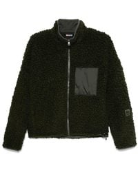 66 North - Faux Shearling Shirt Jacket - Lyst