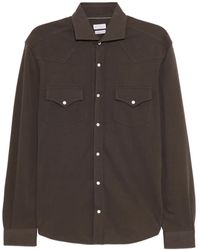 Brunello Cucinelli - Cotton Shirt - Lyst