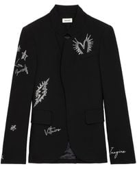 Zadig & Voltaire - Blazer Very Heart - Lyst